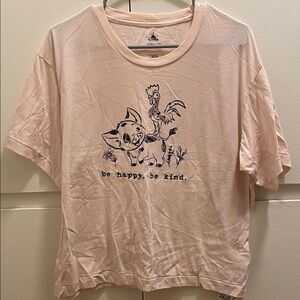 Be Happy, Be Kind Pink Tee